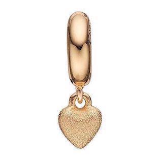 Christina Forgyldt sølv Shine Love Dinglende hjerte, model 623-G16 køb det billigst hos Guldsmykket.dk her